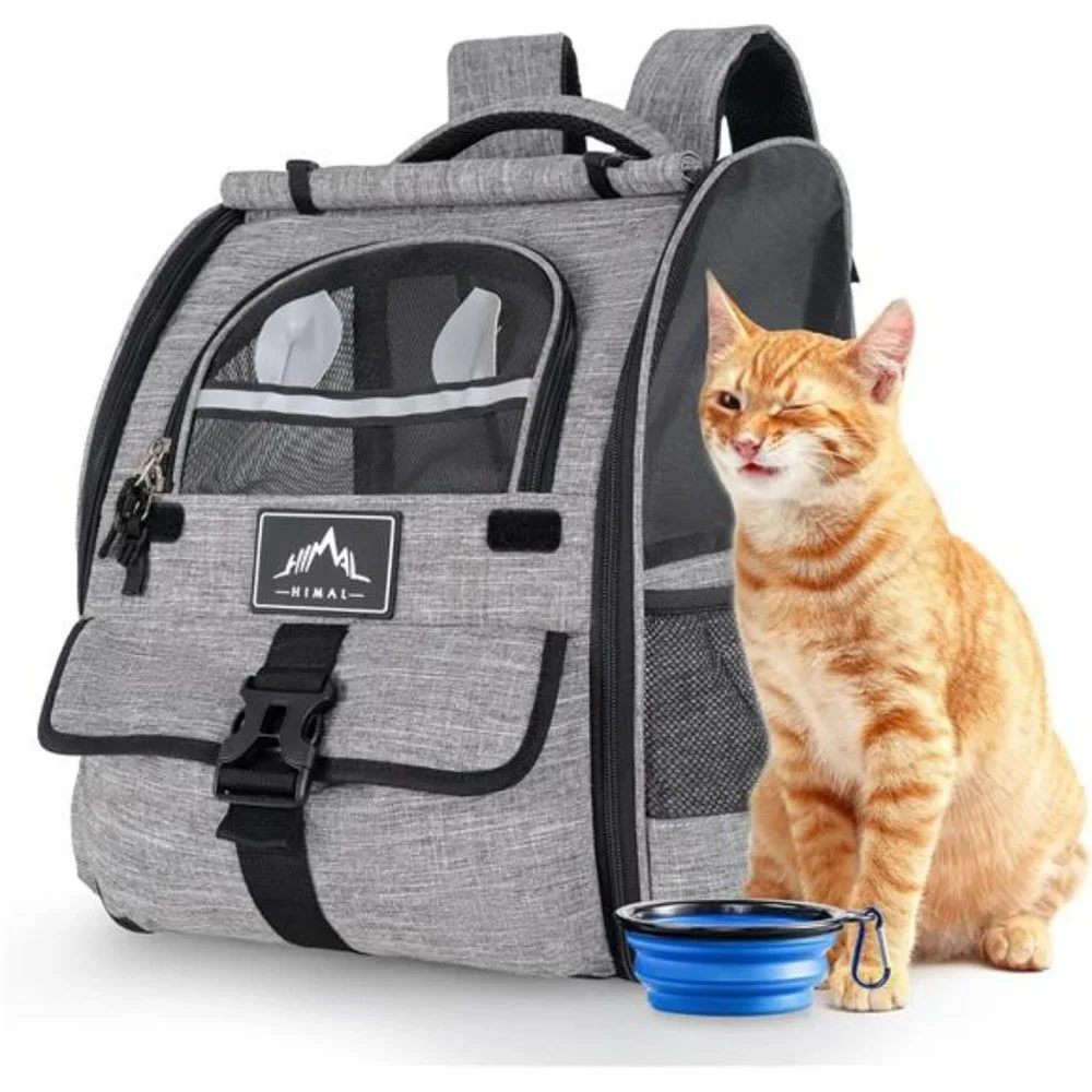 Pet Carrier Backpack for Dogs and Cats,Puppies,Ventilated Design Breathable